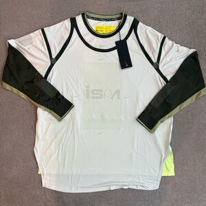 Nike Men's ISPA Long Sleeve Top Alligator Flyknit Hypebeast FB2705-034 Unisex XL